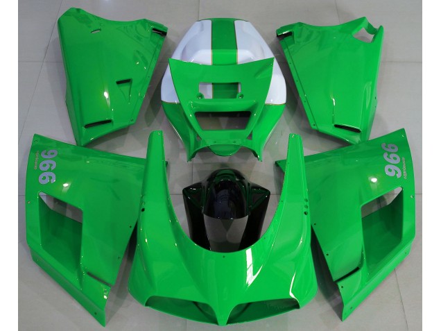 1993-2005 Gloss Green Ducati Ducati 996 748 916 998 Motorcycle Fairing 1993-2005 Gloss Green Ducati Ducati 996 748 916 998 Motorcycle Fairing
