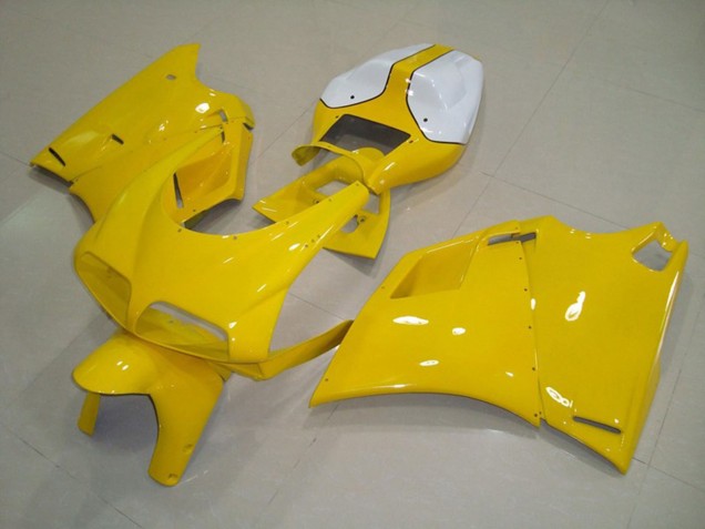 1993-2005 Yellow Gloss Ducati Ducati 996 748 916 998 Motorcycle Fairing 1993-2005 Yellow Gloss Ducati Ducati 996 748 916 998 Motorcycle Fairing