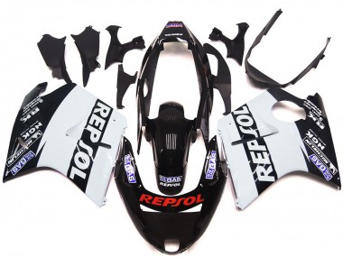1996-2007 White Repsol Gloss Honda CBR1100XX Motorcycle Fairing