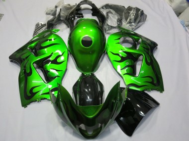 1997-2007 Gloss Green Suzuki GSXR 1300 Hayabusa Motorcycle Fairing