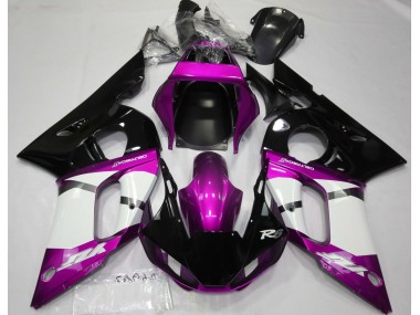 1998-2002 Metallic Pink Yamaha R6 Motorcycle Fairing