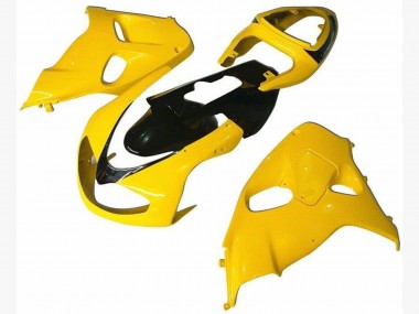 1998-2003 Yellow and Black Suzuki TL1000R Motorcycle Fairing