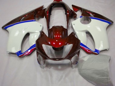 1999-2000 Deep Red and Blue Honda CBR600 F4 Motorcycle Fairing