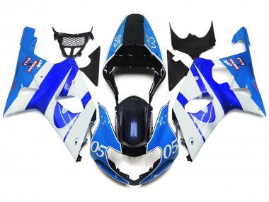 2000-2002 05 Gloss Blue Suzuki GSXR 1000 Motorcycle Fairing