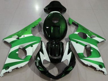 2000-2002 Deep Green Suzuki GSXR 1000 Motorcycle Fairing