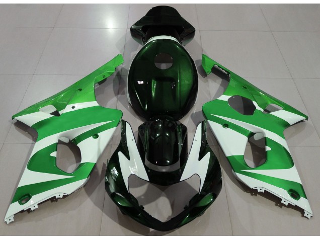 2000-2002 Deep Green Suzuki GSXR 1000 Motorcycle Fairing