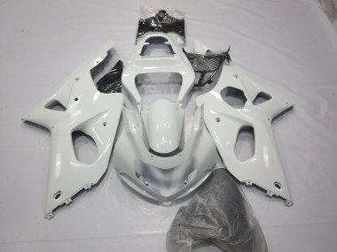 2000-2002 Gloss White Suzuki GSXR 1000 Motorcycle Fairing