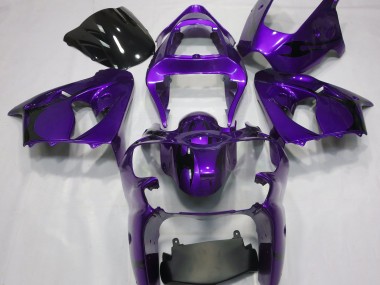 2000-2002 Metallic Purple Kawasaki ZX6R Motorcycle Fairing