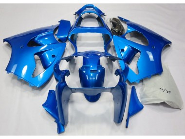 2000-2002 Vibrant Blue Kawasaki ZX6R Motorcycle Fairing