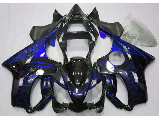 2001-2003 Blue Flame Honda CBR600 F4i Motorcycle Fairing