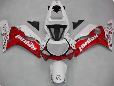 2001-2003 Red Jordan Suzuki GSXR 600-750 Motorcycle Fairing