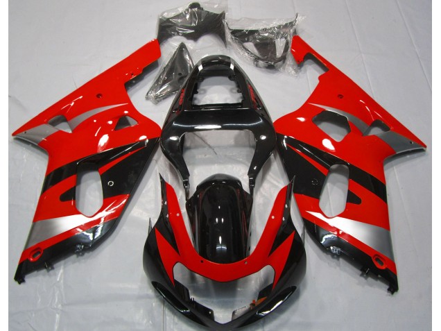 2001-2003 Red OEM Style Suzuki GSXR 600-750 Motorcycle Fairing