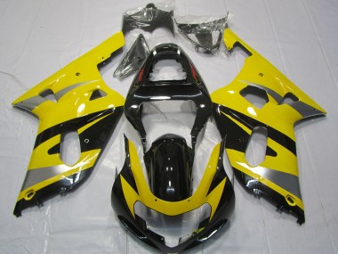 2001-2003 Yellow OEM Style Suzuki GSXR 600-750 Motorcycle Fairing