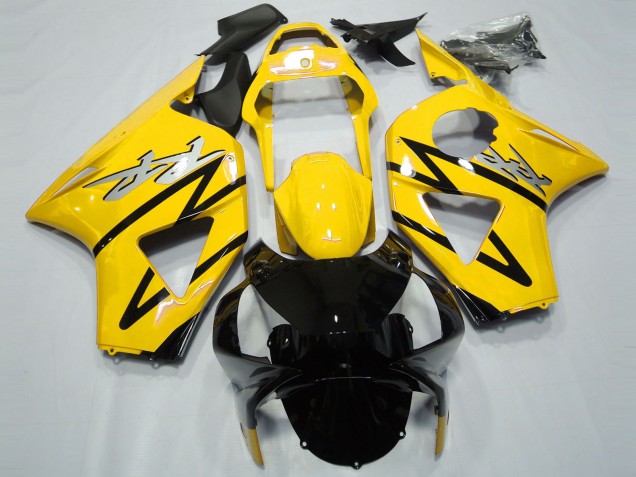 2002-2003 Gloss Yellow CBR Style Honda CBR954RR Motorcycle Fairing