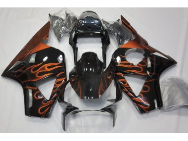 2002-2003 Orange Flame Honda CBR954RR Motorcycle Fairing