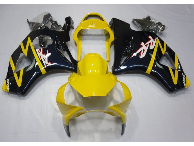 2002-2003 Yellow Black Honda CBR954RR Motorcycle Fairing 2002-2003 Yellow Black Honda CBR954RR Motorcycle Fairing