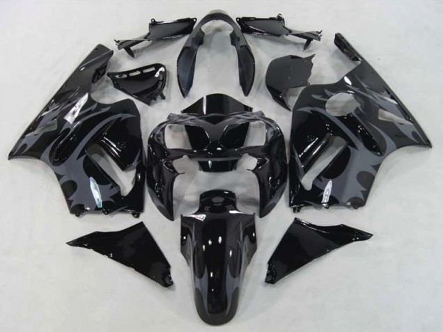 2002-2005 Black Warrior Kawasaki ZX12R Motorcycle Fairing 2002-2005 Black Warrior Kawasaki ZX12R Motorcycle Fairing