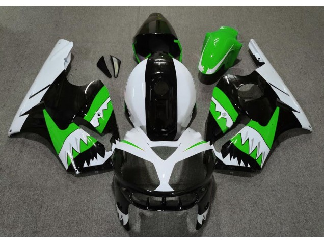 2002-2005 Green Shark Kawasaki ZX12R Motorcycle Fairing 2002-2005 Green Shark Kawasaki ZX12R Motorcycle Fairing