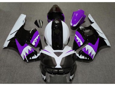 2002-2005 Purple Shark Kawasaki ZX12R Motorcycle Fairing