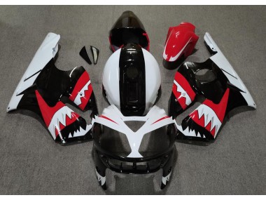 2002-2005 Red Shark Kawasaki ZX12R Motorcycle Fairing