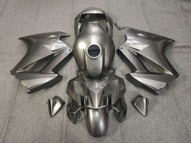 2002-2012 Gloss Grey Honda VFR800 Motorcycle Fairing