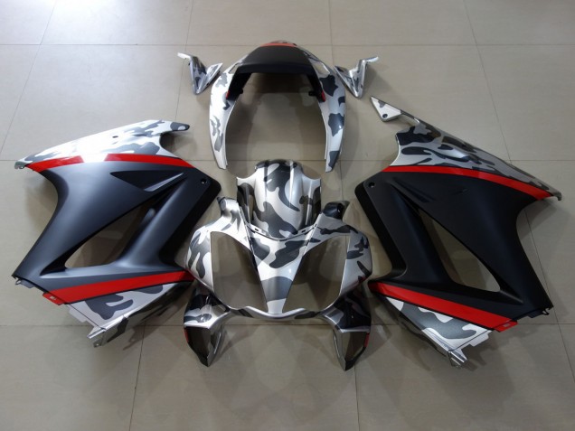 2002-2012 Matte and Camo Honda VFR800 Motorcycle Fairing