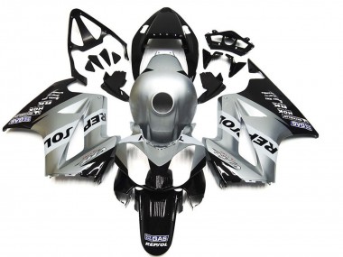 2002-2012 Silver Repsol Honda VFR800 Motorcycle Fairing