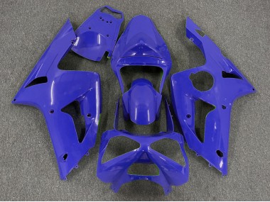 2003-2004 Dark Blue Plain Kawasaki ZX6R Motorcycle Fairing