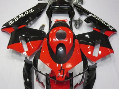 2003-2004 Gloss Red Power Honda CBR600RR Motorcycle Fairing