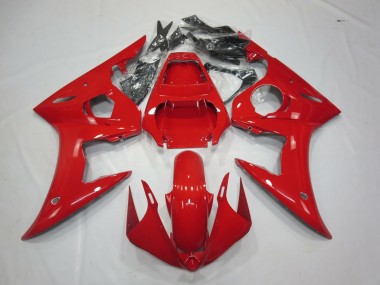 2003-2004 Gloss Red Yamaha R6 Motorcycle Fairing