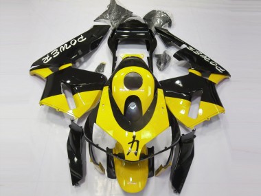 2003-2004 Gloss Yellow Power Honda CBR600RR Motorcycle Fairing
