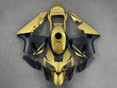 2003-2004 Gold & Matte Black Honda CBR600RR Motorcycle Fairing