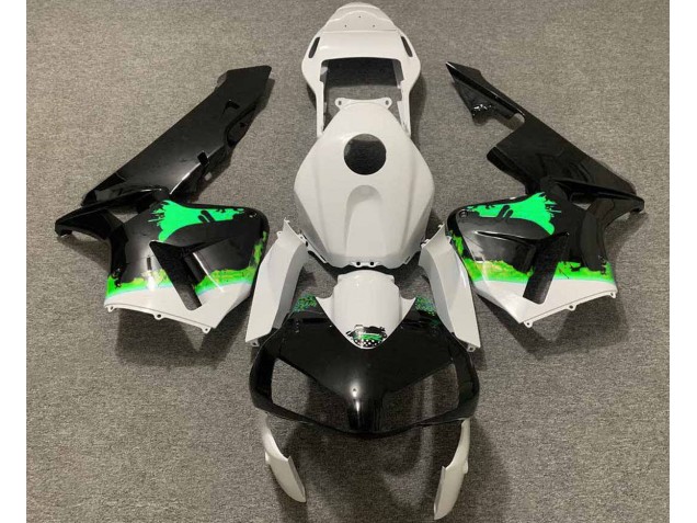 2003-2004 Green Splatter Honda CBR600RR Motorcycle Fairing 2003-2004 Green Splatter Honda CBR600RR Motorcycle Fairing