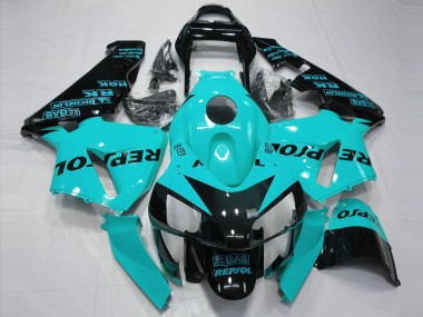 2003-2004 Light Blue Repsol Honda CBR600RR Motorcycle Fairing