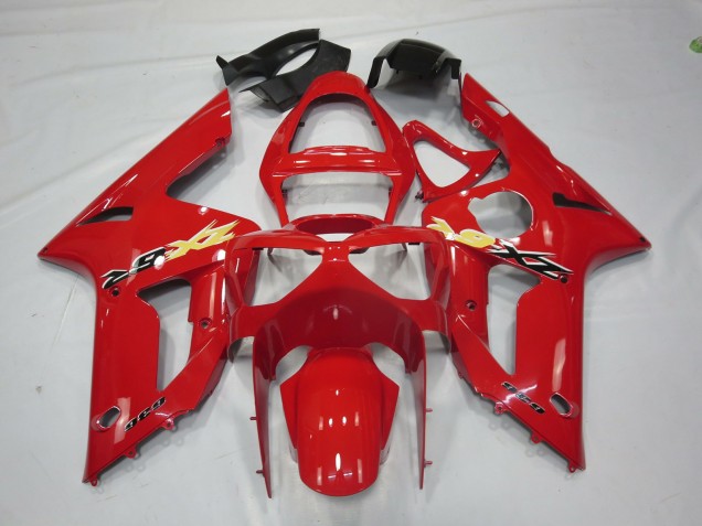 2003-2004 Red Ninja Kawasaki ZX6R Motorcycle Fairing 2003-2004 Red Ninja Kawasaki ZX6R Motorcycle Fairing