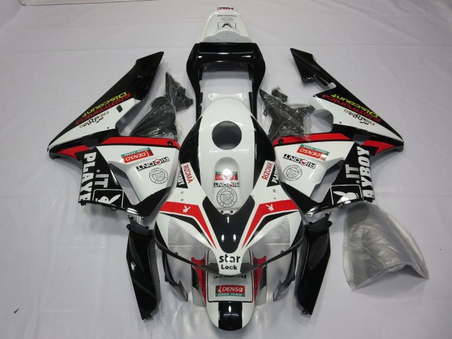2003-2004 Red Playboy Honda CBR600RR Motorcycle Fairing
