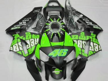 2003-2004 Slime Green Rossi Repsol Honda CBR600RR Motorcycle Fairing