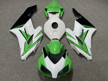 2004-2005 Green White and Gloss Black Honda CBR1000RR Motorcycle Fairing