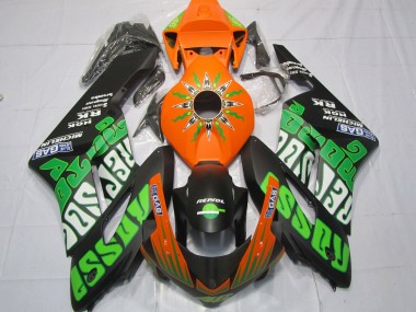 2004-2005 Lime Rossi Matte Honda CBR1000RR Motorcycle Fairing