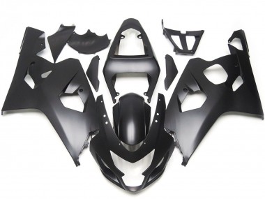 2004-2005 Matte Black Style Suzuki GSXR 600-750 Motorcycle Fairing