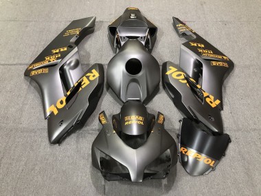 2004-2005 Matte Grey Orange Repsol Honda CBR1000RR Motorcycle Fairing