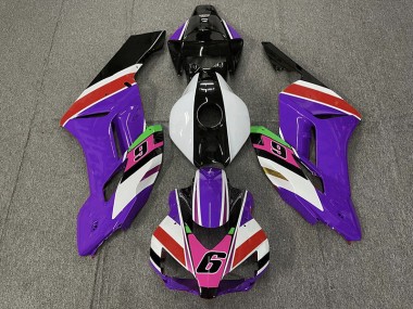 2004-2005 Purple 6 Honda CBR1000RR Motorcycle Fairing