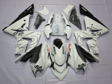 2004-2005 White Corona Kawasaki ZX10R Motorcycle Fairing