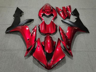 2004-2006 Candy Red & Black Yamaha R1 Motorcycle Fairing
