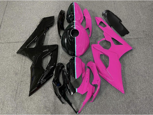 2005-2006 Black and Pink Suzuki GSXR 1000 Motorcycle Fairing 2005-2006 Black and Pink Suzuki GSXR 1000 Motorcycle Fairing