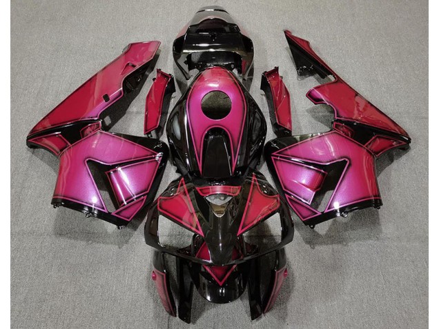 2005-2006 Deep Hot Pink Honda CBR600RR Motorcycle Fairing 2005-2006 Deep Hot Pink Honda CBR600RR Motorcycle Fairing