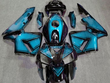 2005-2006 Deep Light Blue Honda CBR600RR Motorcycle Fairing