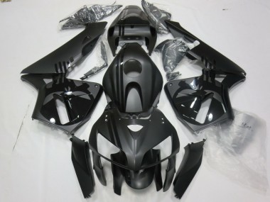 2005-2006 Matte Black Punisher Honda CBR600RR Motorcycle Fairing