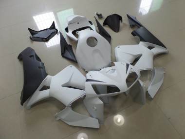 2005-2006 Matte White and Black Honda CBR600RR Motorcycle Fairing