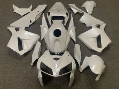 2005-2006 Pearl White Honda CBR600RR Motorcycle Fairing